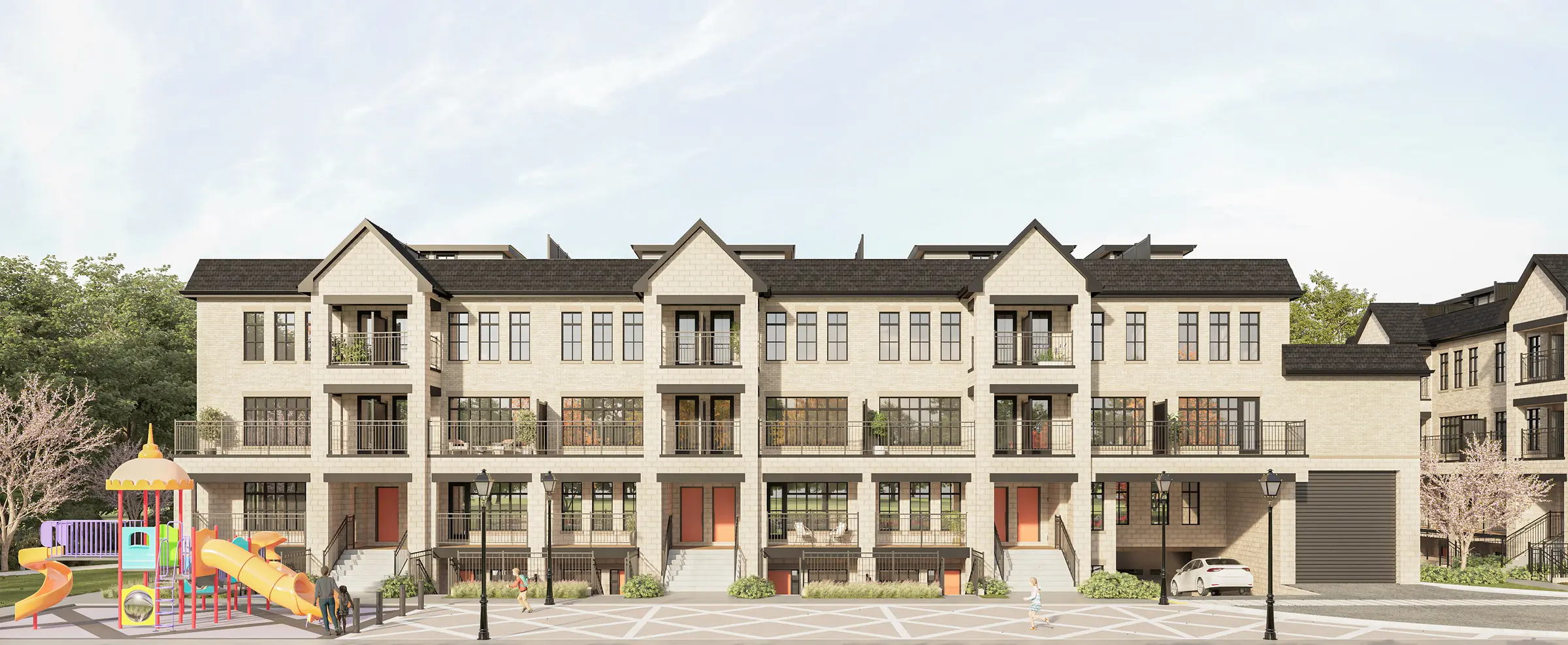 Architectural rendering of OG Urban Towns in Mississauga